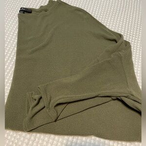 Lulus - Olive Green Knit Dolman Sweater